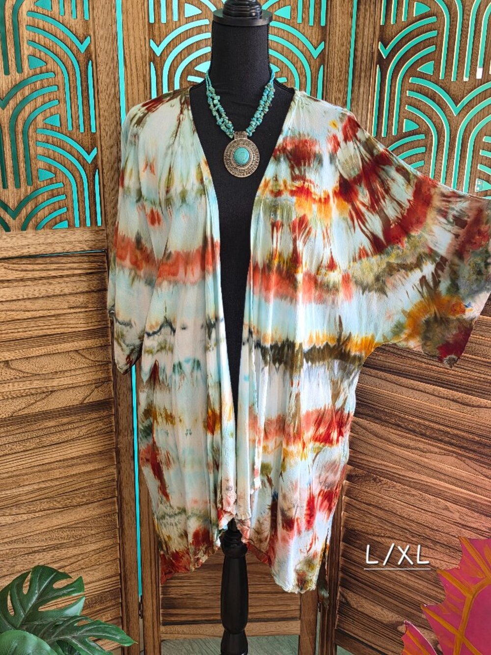 Hand-dyed Kimono W/ Pockets
